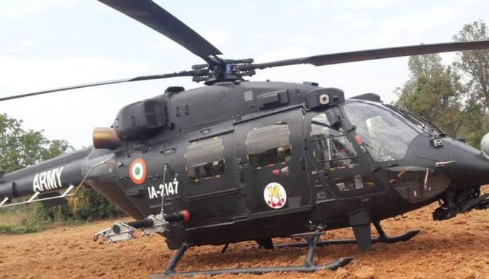 Army helicopter: কোনওক্রমে দুর্ঘটনা এড়াল সেনা হেলিকপ্টার