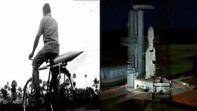साइकल और बैलगाड़ी से शुरू हुआ सफर पहुंचा चंद्रयान-2 तक, देखें ISRO की यादगार PHOTOS