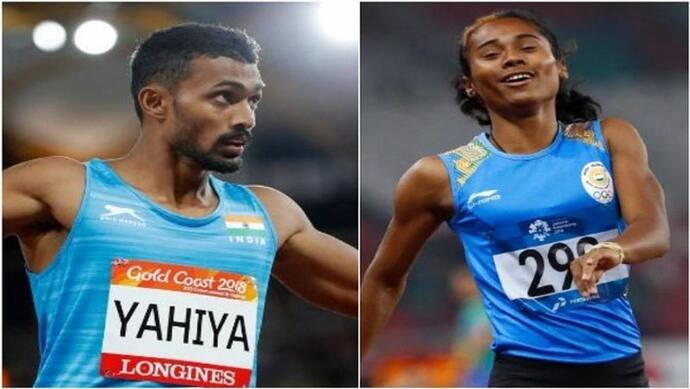 हिमा दास ने 200 मीटर और मोहम्मद अनस ने 400 मीटर में जीता गोल्ड, दोनों ने वर्ल्ड चैंपियनशिप में किया क्वालिफाइ