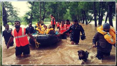 महाराष्ट्र में बाढ़ से हाहाकार, रेस्क्यू के दौरान नाव पलटने से 12 की मौत
