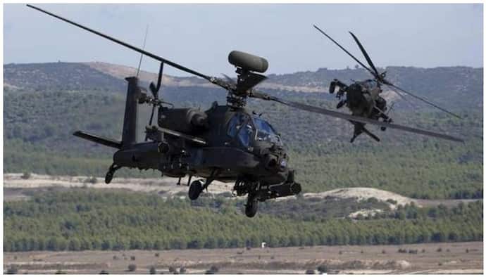 Apache  helicopters