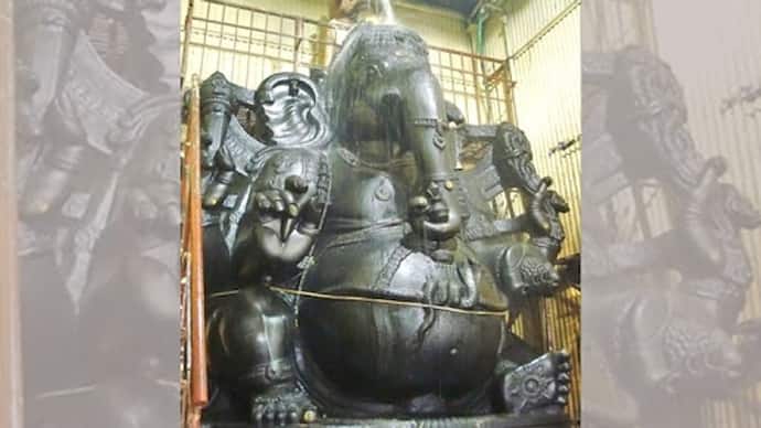 इस मंदिर में हैं एशिया के सबसे भारी गणेश जी, 20 फीट ऊंची है मूर्ति