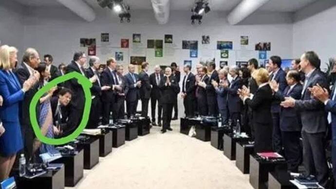 'मोदी के स्वागत ने सभी खड़े हो गए, लेकिन इमरान बैठे रहे..' क्या है इस वायरल तस्वीर का सच