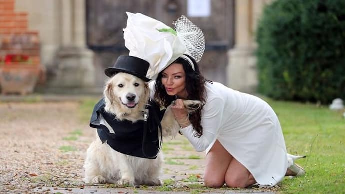 220 लोगों के साथ डेटिंग के बाद मॉडल ने की अपने कुत्ते से शादी