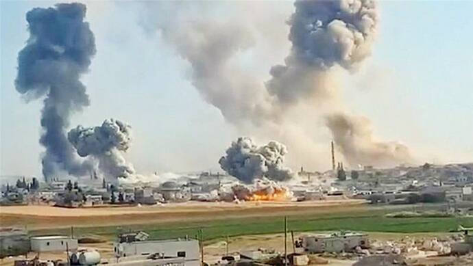 सीरिया में संघर्षविराम के बीच रूस ने किए हवाई हमले, छह लोगों की मौत