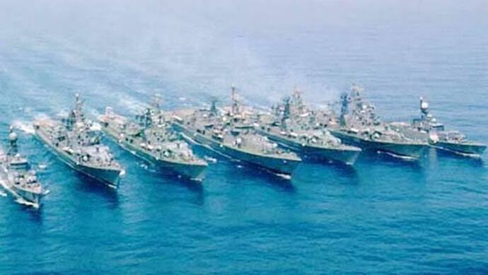 पाकिस्तान के नौसैनिक अभ्यास पर भारत की पैनी नजर, अरब सागर में तैनात किए युद्धपोत
