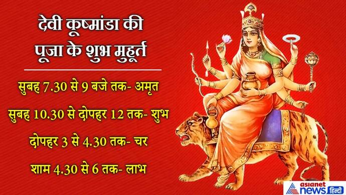 लंबी उम्र, यश और स्वस्थ शरीर चाहते हैं तो नवरात्रि के चौथे दिन करें देवी कूष्मांडा की पूजा