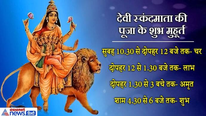 जीवन में सुख-शांति चाहिए तो नवरात्रि के पांचवें दिन करें स्कंदमाता की पूजा, ये हैं शुभ मुहुर्त