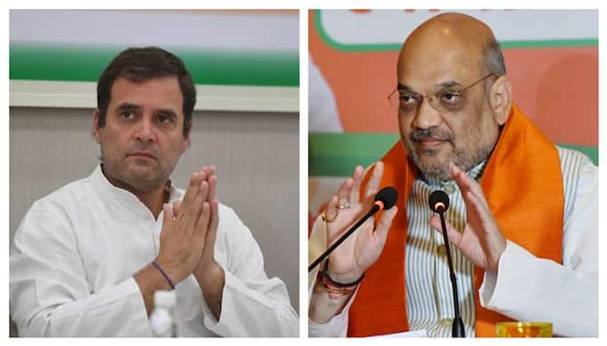 Amit Shah targeted Rahul Gandhi for foreign trip