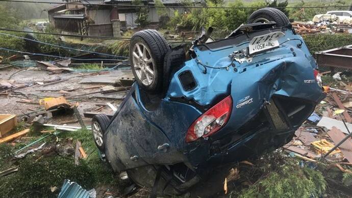 जापान में 60 साल का सबसे विनाशकारी तूफान,  56 लोगों की मौत हुई, कई लापता