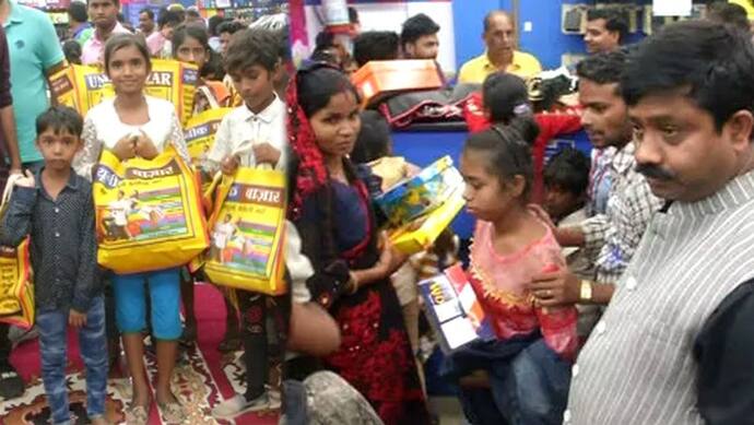 दीपावली पर इस मंत्री ने 150 गरीब बच्चों को मॉल में कराई शॉपिंग, मोदी-योगी की वजह से करते हैं ऐसा