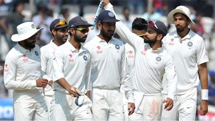 टेस्ट चैपिंयनशिप में भारत नंबर वन, दूसरे नंबर की टीम से चार गुना ज्यादा हैं प्वाइंट्स