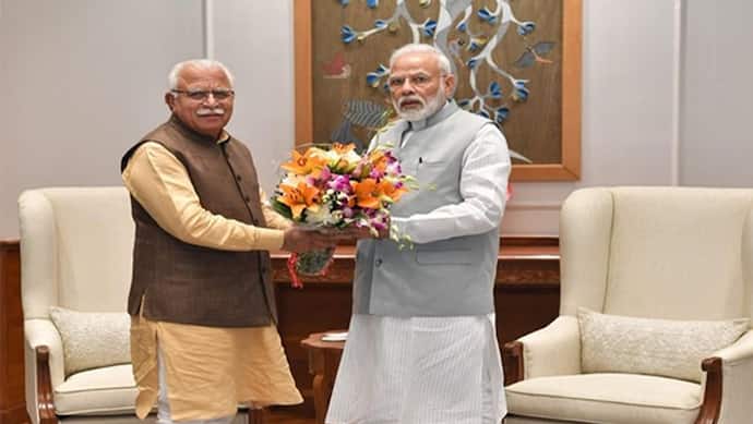 दोबारा CM बनने के बाद मनोहर लाल खट्टर ने की PM मोदी से पहली मुलाकात
