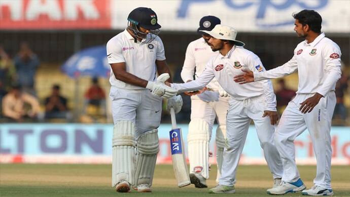 INDvsBAN: मैच में दूसरे दिन भी भारत का दबदबा जारी, एक दिन में बनाए 400 से ज्यादा रन