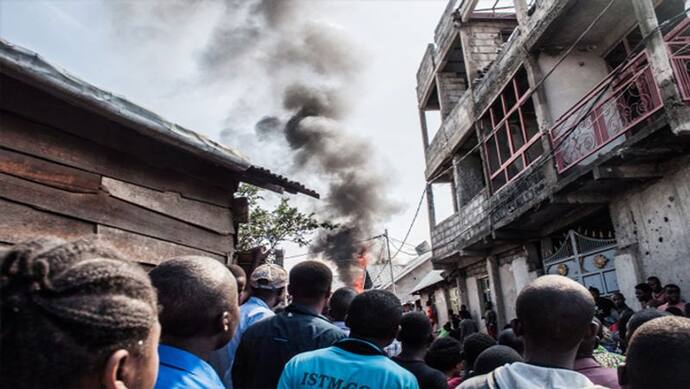 कांगो में उग्रवादी हमले में आठ लोगों की मौत, गुस्साये लोगों ने टाउन हॉल फूंका
