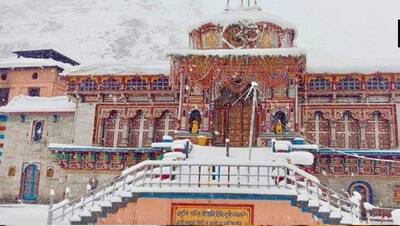 बंद्रीनाथ मंदिर और केदारनाथ में बर्फ की चादर, सोशल मीडिया पर बर्फबारी की 5 तस्वीरें हुईं वायरल