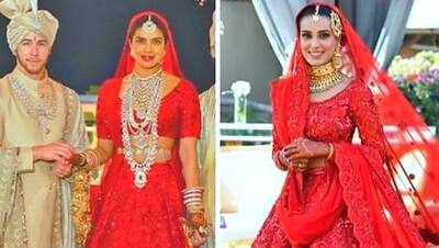 पाकिस्तानी एक्ट्रेस ने अपनी शादी में पहना लाल लहंगा, लोग बोले, प्रियंका चोपड़ा की नकल उतारी