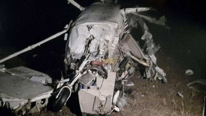 मध्यप्रदेश में  प्लेन क्रैश, विमान गिरते ही हुआ चकनाचूर, दोनों पायलटों की मौके पर मौत