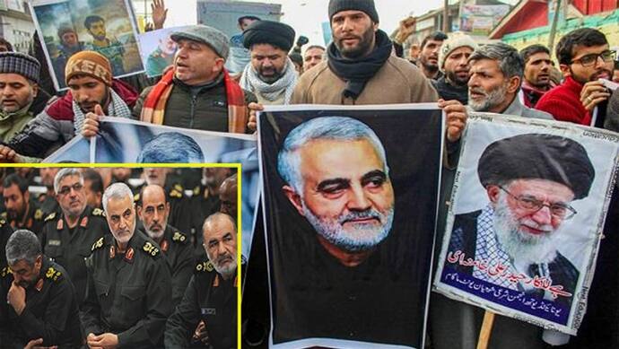 ईरान के सर्वोच्च नेता ने जनरल सुलेमानी के लिए पढ़ी गई आखिरी नमाज