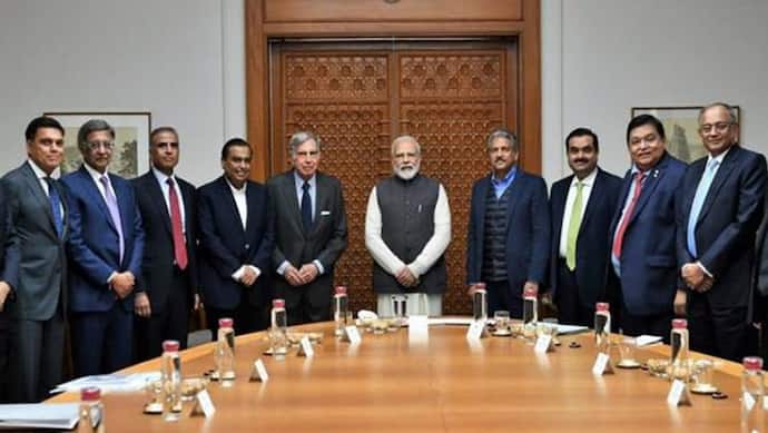 टाटा, अंबानी महिंद्रा समते 11 उद्योगपतियों से PM मोदी ने की मुलाकात; कहा, तारीफ नहीं कमियां बताएं
