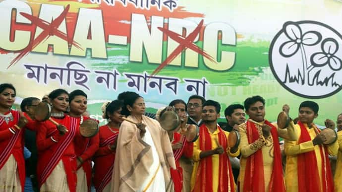 Chief Minister Mamata Banerjee creates a song in protest of CAA-NRC