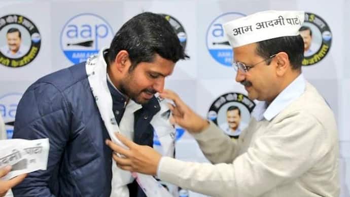 दिल्ली में कांग्रेस के एक और दिग्गज ने छोड़ा साथ, माला पहनाकर पूर्व सांसद के बेटे का केजरीवाल ने किया स्वागत