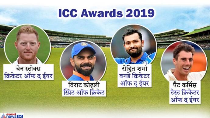 ICC Awards में छाए भारतीय; रोहित शर्मा सर्वश्रेष्ठ वनडे क्रिकेटर बने; कोहली को मिला ये अवॉर्ड