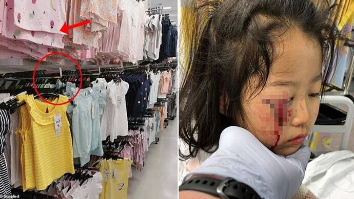 शॉपिंग के दौरान हुआ खौफनाक हादसा, आफत में पड़ी 6 साल की बच्ची की जान