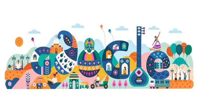 71वें गणतंत्र दिवस पर Google ने बनाया ये खास Doodle,भारत की विविधता और सौहार्द्र को दर्शाया