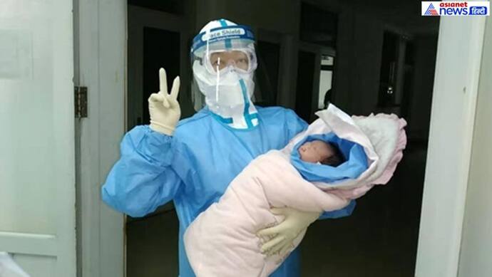 कोरोना वायरस से संक्रमित गर्भवती मां की करवाई गई इमेर्जेंसी डिलिवरी, पैदा हुई 3 किलो की बच्ची