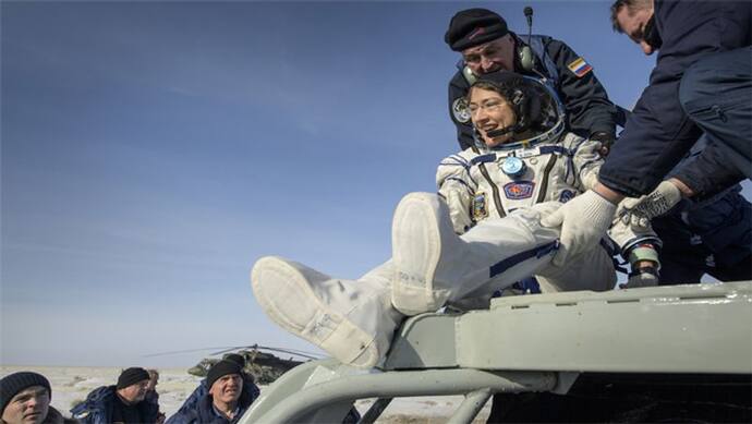 328 दिन बाद पृथ्वी पर लौटीं क्रिस्टीना कोच, किसी महिला का अंतरिक्ष में अब तक का सबसे लंबा मिशन