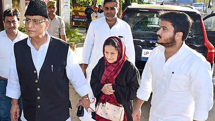 पत्नी और बेटे के साथ 2 मार्च तक जेल भेजे गए सांसद आजम खान, अब्दुल्ला के बर्थ सर्टिफिकेट पर हुई कार्रवाई