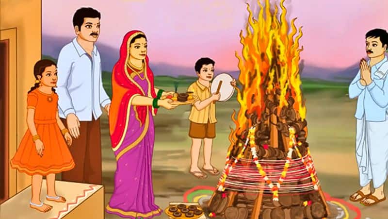 Why is fire lit on Holi Dahan night: The story of Prahlad, Holika,  Hiranyakashyap, and Narasimha
