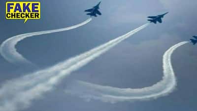 जब भारतीय वायुसेना ने आसमान में बनाया 'त्रिशूल', जानिए धड़ाधड़ वायरल हो रही फोटो का सच