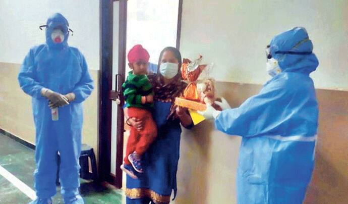 कैसा चमत्कार..डॉक्टरों ने कोरोना पीड़ित 2 वर्ष के बच्चे का मनाया बर्थडे, अगले दिन रिपोर्ट आई निगेटिव