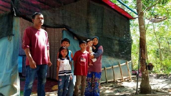 कोरोना के बीच मकान मालिक ने निकाला घर से, अब 4 बच्चों के साथ इस तरह दिन गुजार रहा परिवार
