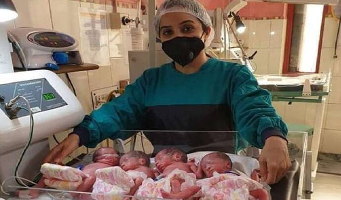 लॉकडाउन में कुदरत का करिश्मा: एक साथ जन्मे 4 बच्चों को देख डॉक्टर भी हैरान, लेकिन फिर बहुत दुखद हुआ