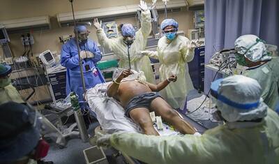 ICU में कोरोना मरीज को लेने पहुंच गए थे यमराज, वायरस को हरा मौत के मुंह से खींच ले आए डॉक्टर्स