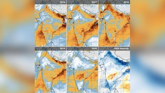 लॉकडाउन का असर: उत्तर भारत में वायु प्रदूषण 20 साल के निचले स्तर पर पहुंचा- नासा