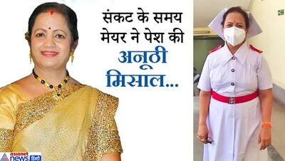 कोरोना को मात देने मुंबई की मेयर ने पहनी नर्स की ड्रेस, ड्यूटी करने पहुंच गईं अस्पताल