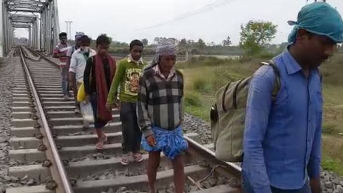 प्रवासी मजदूरों को पैदल यूपी में आने पर रोक, CM योगी बोले- उन्हें घर तक सुरक्षित वापस पहुंचाना हमारा काम