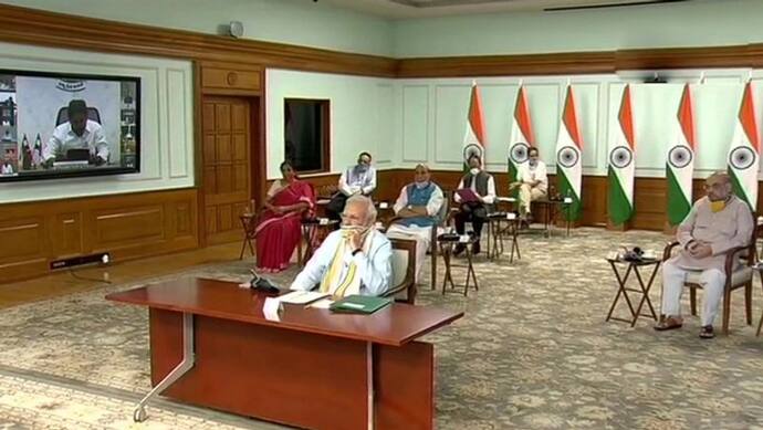 मोदी ने मुख्यमंत्रियों के साथ बैठक में कहा, राज्यों ने अच्छा काम किया, आर्थिक गतिविधियां तेज होंगी