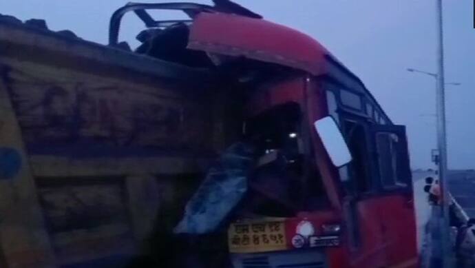नहीं थम रहा मजदूरों की मौत का सिलसिला, महाराष्ट्र से झारखंड आ रही बस का भीषण हादसा 4 की मौत..15 घायल