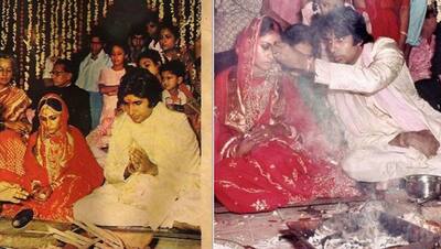 अमिताभ बच्चन ने एनीवर्सरी पर बताया शादी से जुड़ा ये सीक्रेट, शेयर की मंडप की फोटोज भी