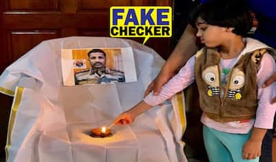Fact Check: शहीद कर्नल संतोष बाबू को श्रद्धांजलि देती उनकी बच्ची? तस्वीर पर भावुक हुए लोग, जानें पूरा सच