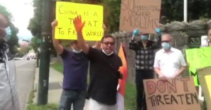 चीन दुनिया का सबसे बड़ा भू-माफिया...कनाडा में भारतीय समुदाय ने ऐसे किया विरोध प्रदर्शन