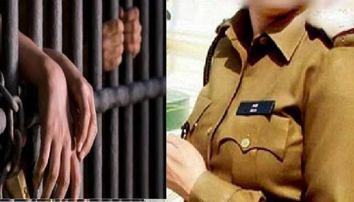 महिला सहकर्मियों के लिए पुलिसवालों ने जेल की दीवार पर किया प्यार का इजहार, कैदी भी ले रहे मजे