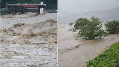 जापान में बारिश का कहर, सामान्य जीवन अस्त-व्यस्त, बाढ़ के कोहराम में 14 लोगों ने गवाई जान