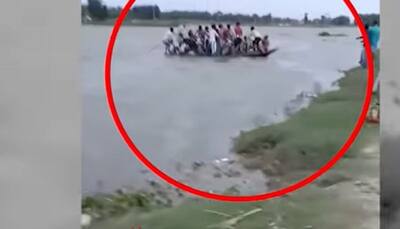 बिहार में बड़ा हादसा टला, देखते ही देखते उफनाई नदी में समा गई लोगों से भरी नाव, फिर...