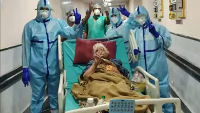 90 साल की बुजुर्ग महिला का हौसला देख हर शख्स हैरान, ICU के डॉक्टरों ने कहा-दादी आप कमाल की हो